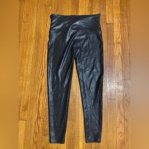 Faux Leather Leggings 2XL